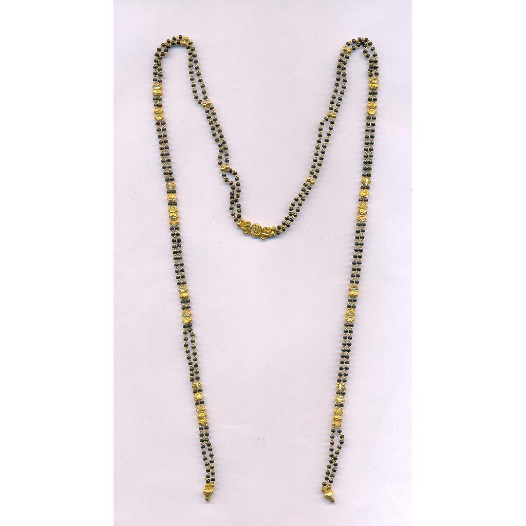 GOLD MANGALSUTRA PLAIN FANCY