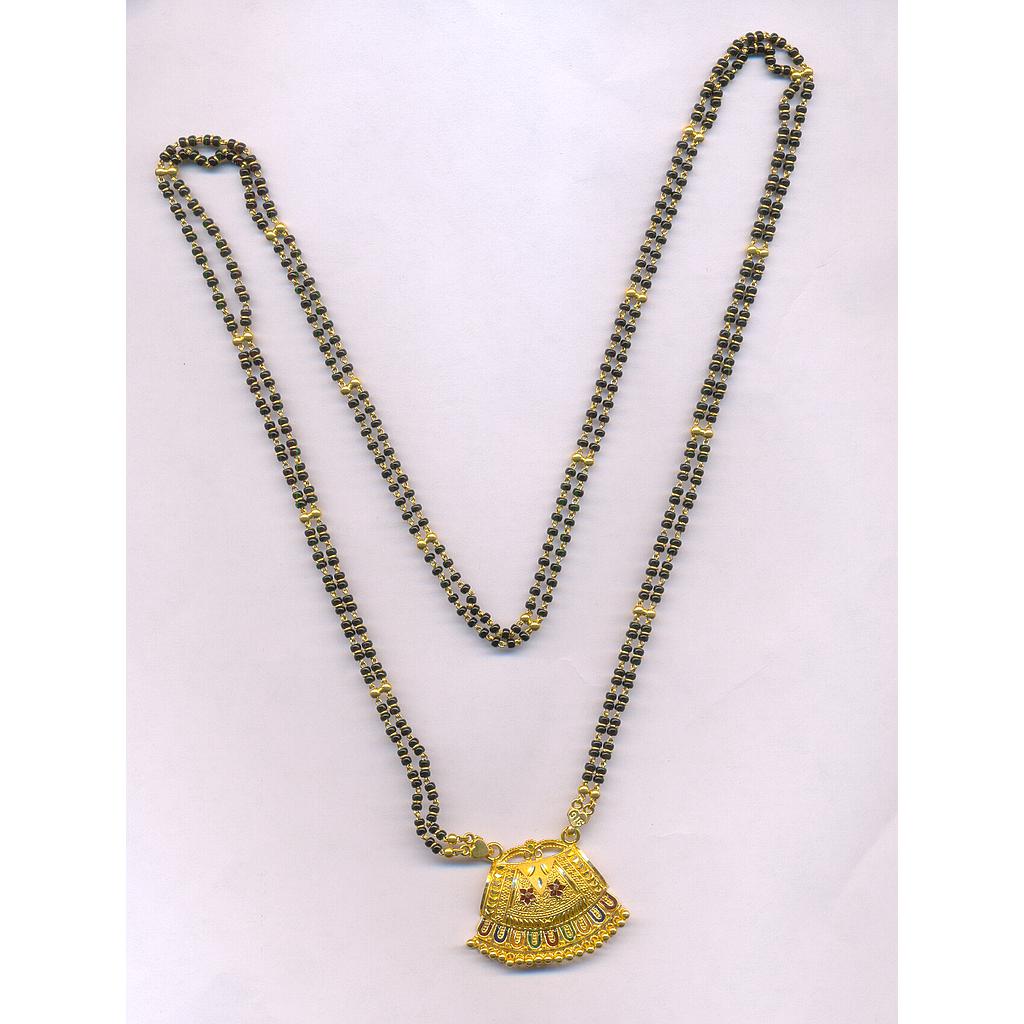 GOLD MANGALSUTRA PLAIN FANCY