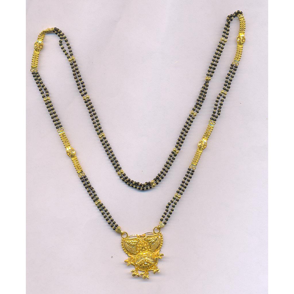 GOLD MANGALSUTRA PLAIN FANCY