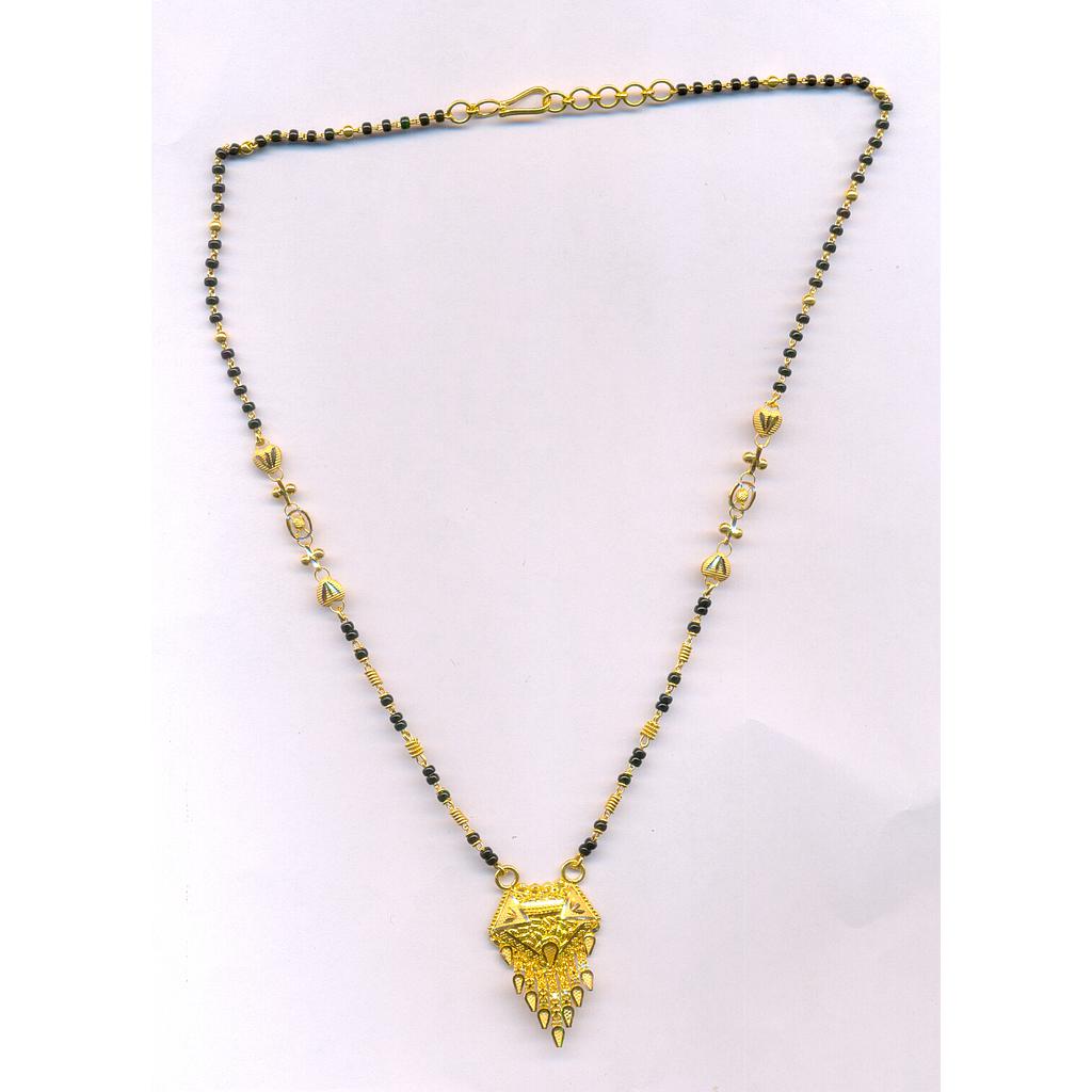 GOLD MANGALSUTRA PLAIN FANCY