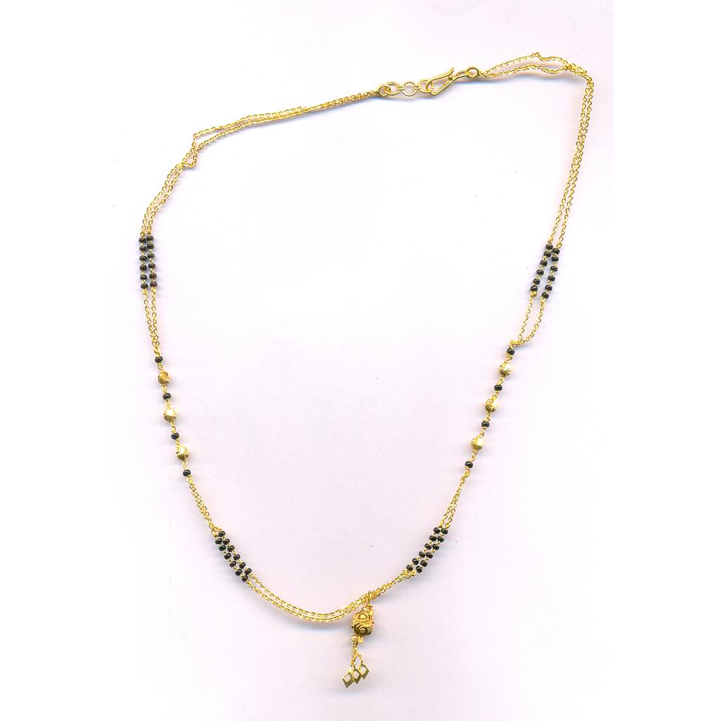 GOLD MANGALSUTRA PLAIN FANCY