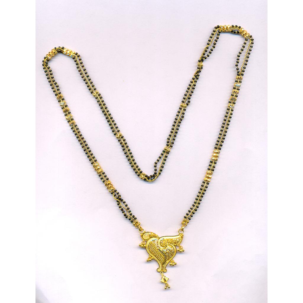 GOLD MANGALSUTRA PLAIN FANCY