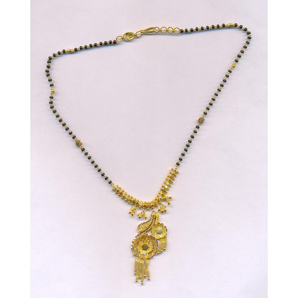 GOLD MANGALSUTRA PLAIN FANCY