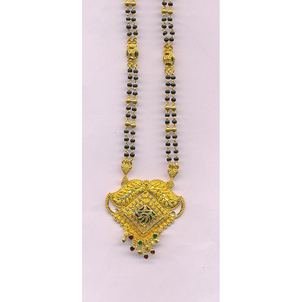 GOLD MANGALSUTRA PLAIN FANCY