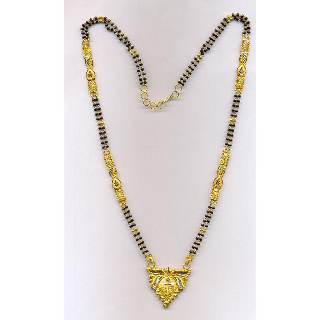 GOLD MANGALSUTRA PLAIN FANCY