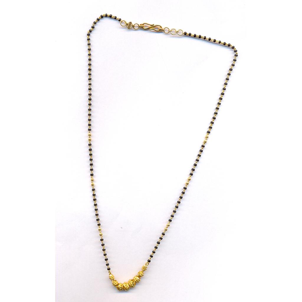 GOLD MANGALSUTRA PLAIN FANCY