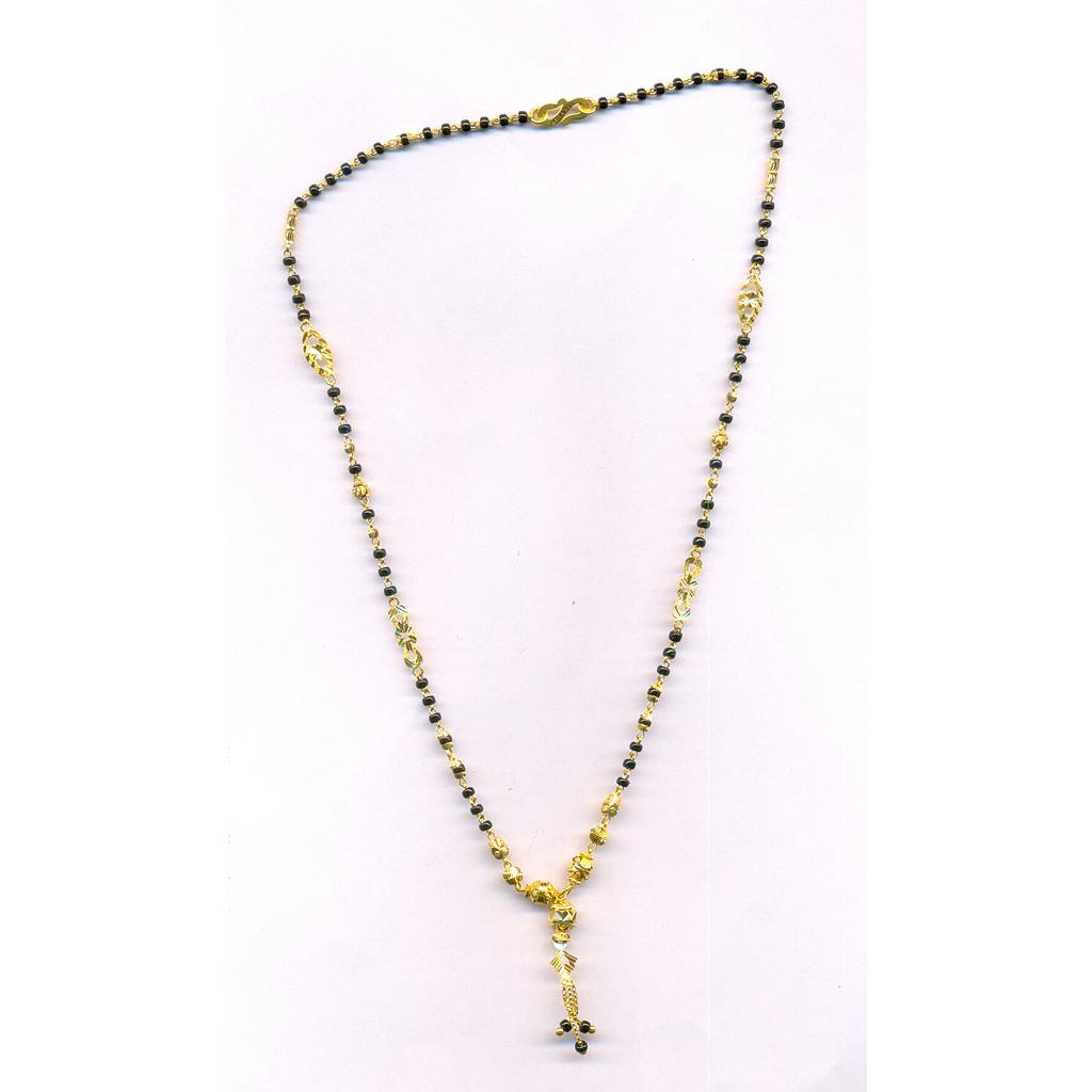 GOLD MANGALSUTRA PLAIN FANCY