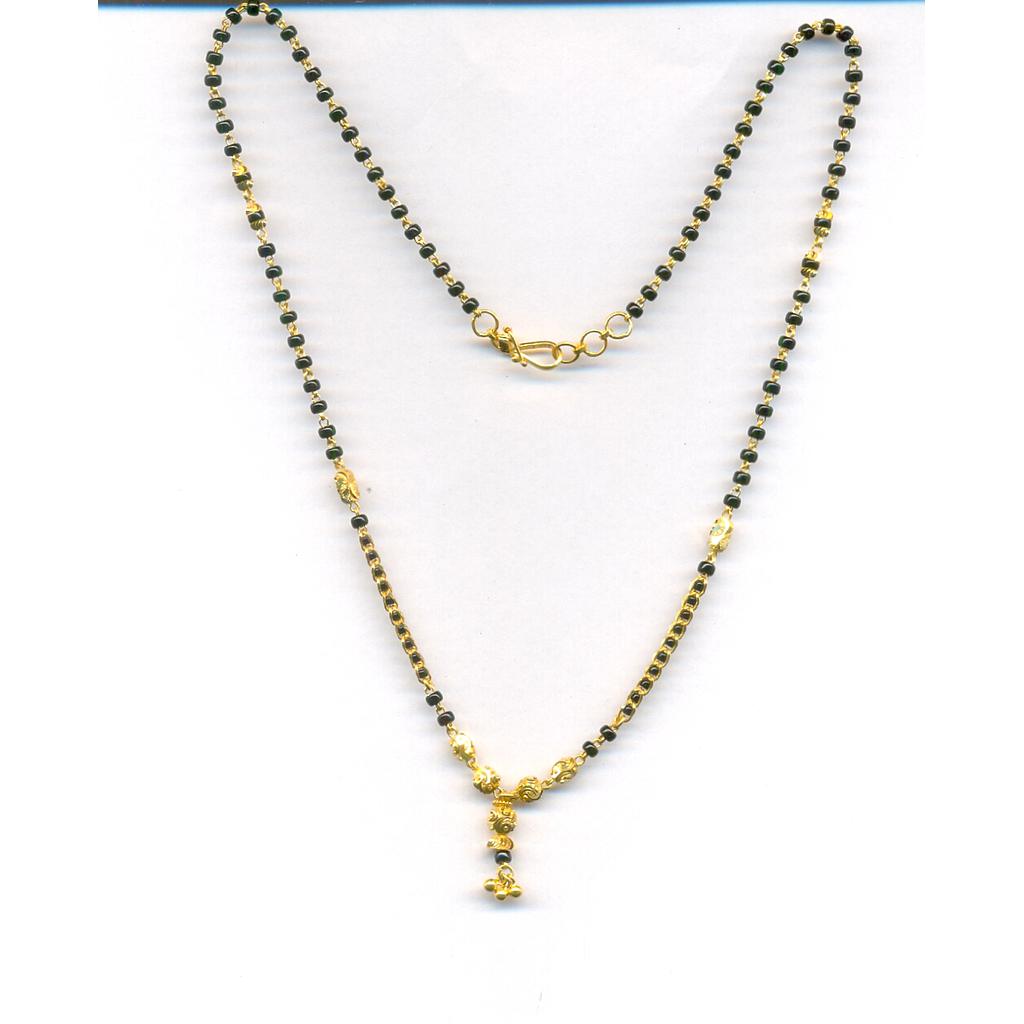 GOLD MANGALSUTRA PLAIN FANCY
