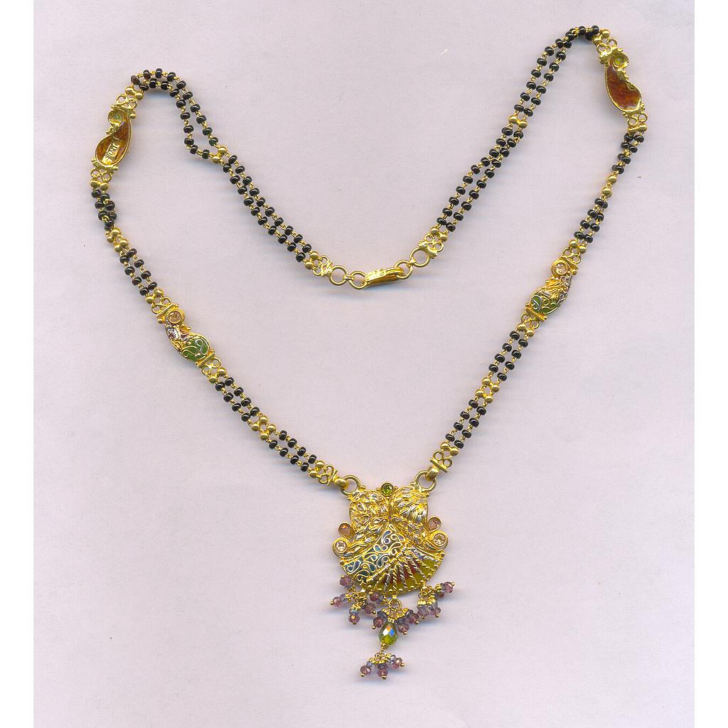 GOLD MANGALSUTRA PLAIN FANCY