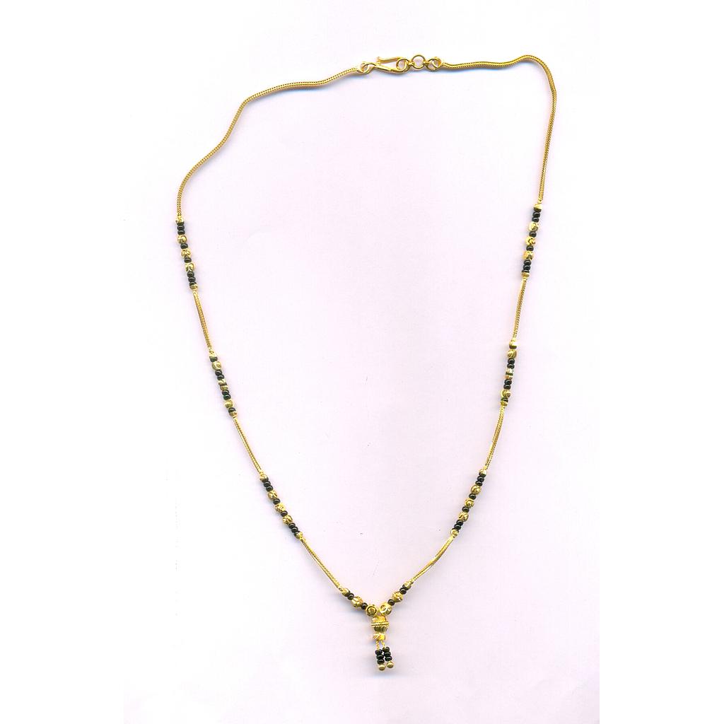 GOLD MANGALSUTRA PLAIN FANCY