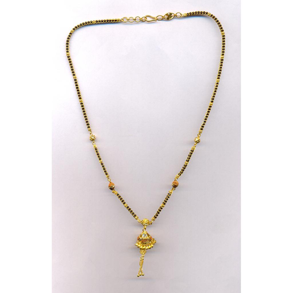 GOLD MANGALSUTRA PLAIN FANCY