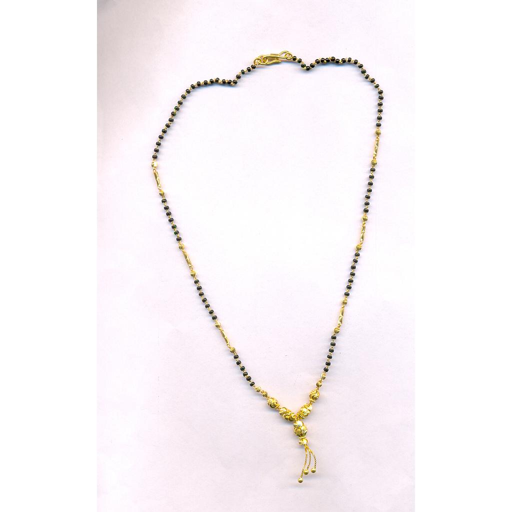 GOLD MANGALSUTRA PLAIN FANCY