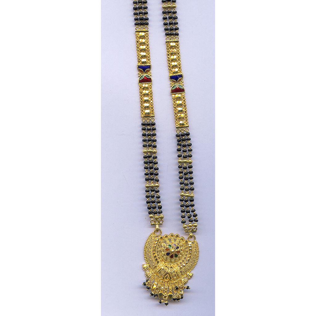 GOLD MANGALSUTRA PLAIN FANCY