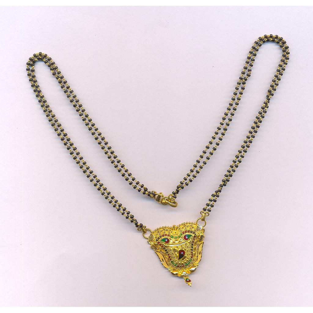 GOLD MANGALSUTRA PLAIN FANCY