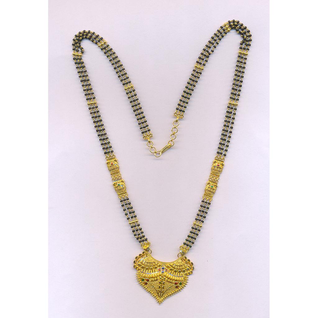 GOLD MANGALSUTRA PLAIN FANCY