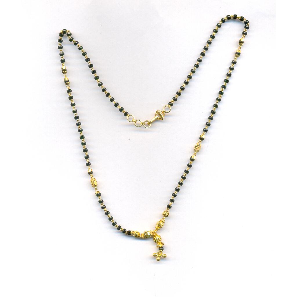 GOLD MANGALSUTRA PLAIN FANCY