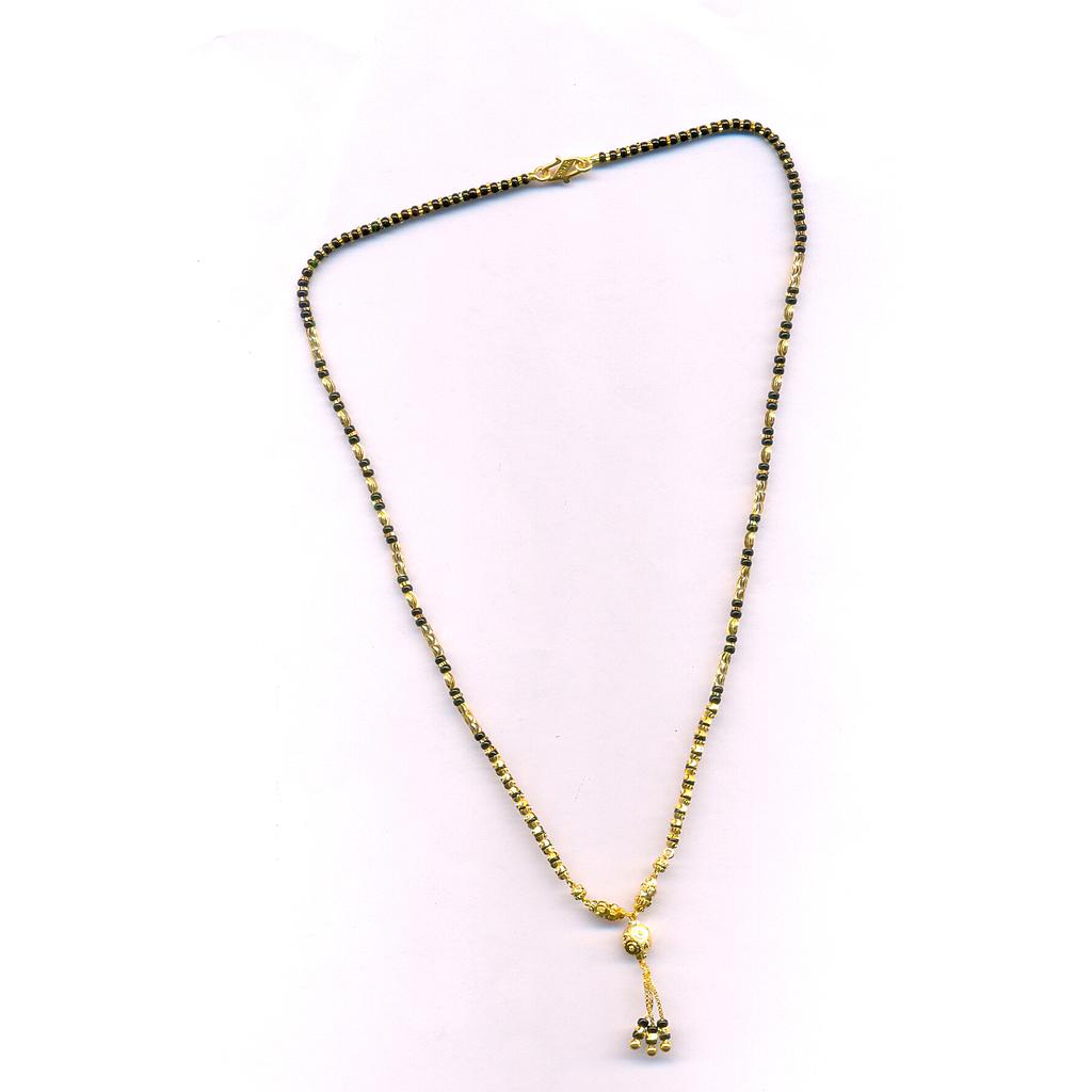 GOLD MANGALSUTRA PLAIN FANCY