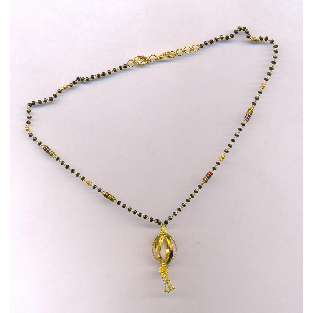 GOLD MANGALSUTRA PLAIN FANCY
