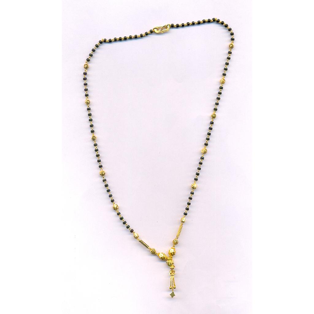 GOLD MANGALSUTRA PLAIN FANCY