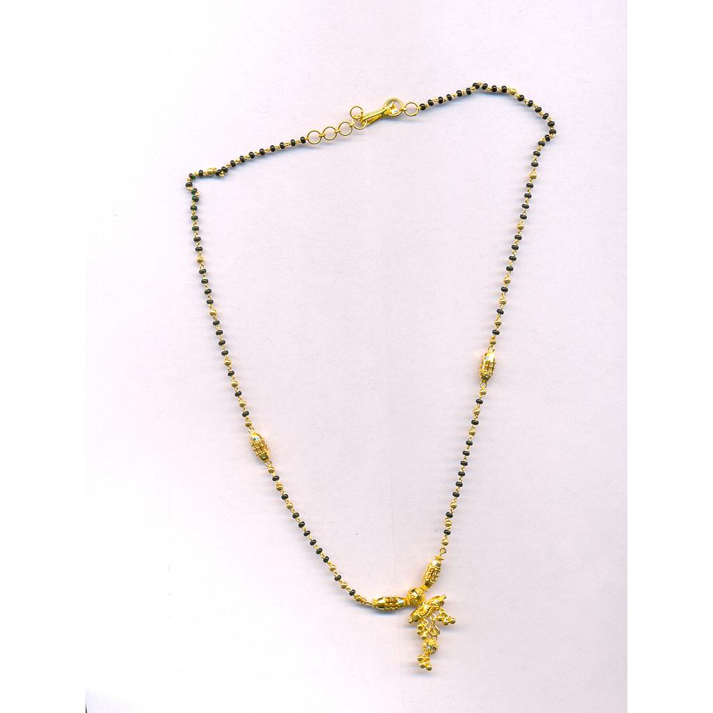 GOLD MANGALSUTRA PLAIN FANCY