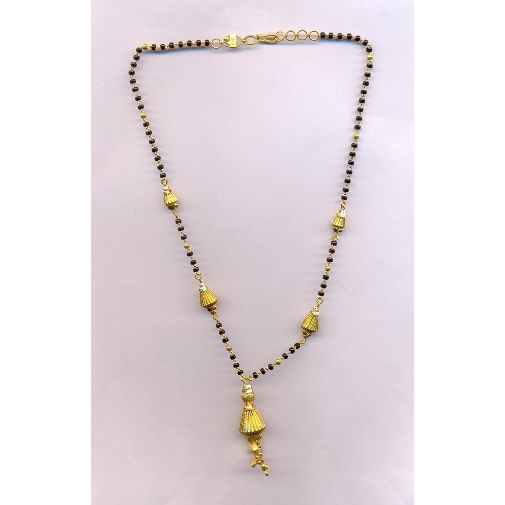 GOLD MANGALSUTRA PLAIN FANCY