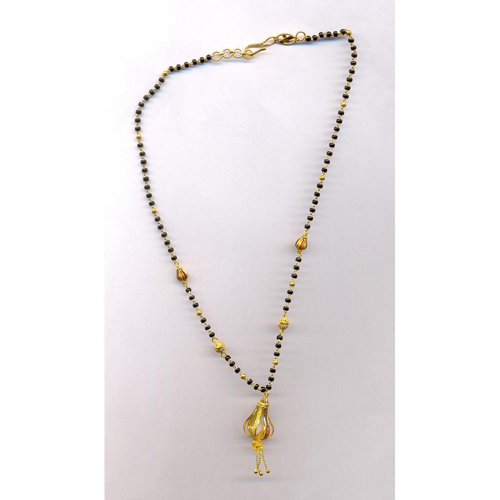 GOLD MANGALSUTRA PLAIN FANCY