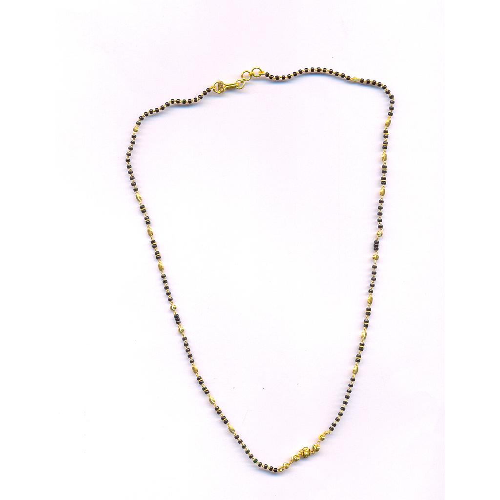 GOLD MANGALSUTRA PLAIN FANCY