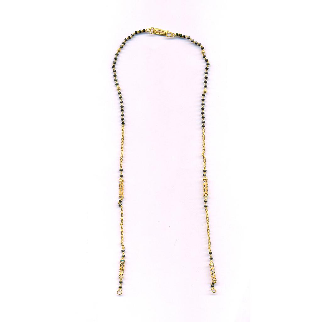 GOLD MANGALSUTRA PLAIN FANCY