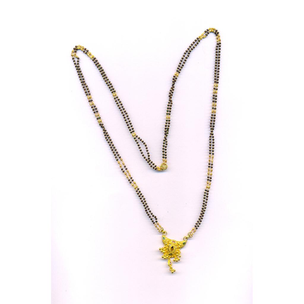GOLD MANGALSUTRA PLAIN FANCY