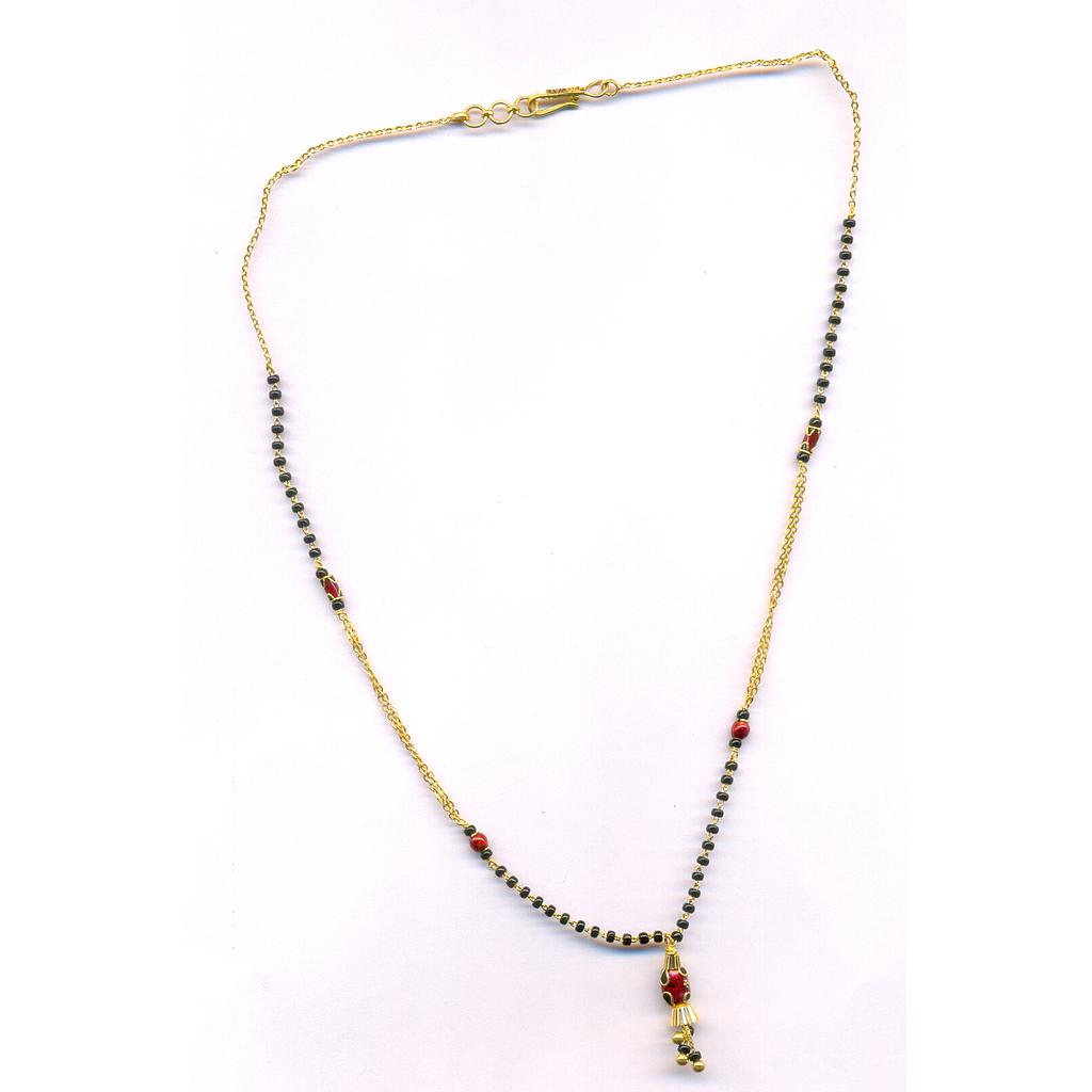 GOLD MANGALSUTRA PLAIN FANCY