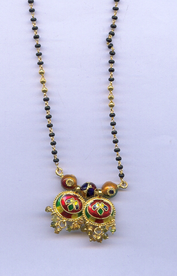 GOLD MANGALSUTRA PLAIN FANCY
