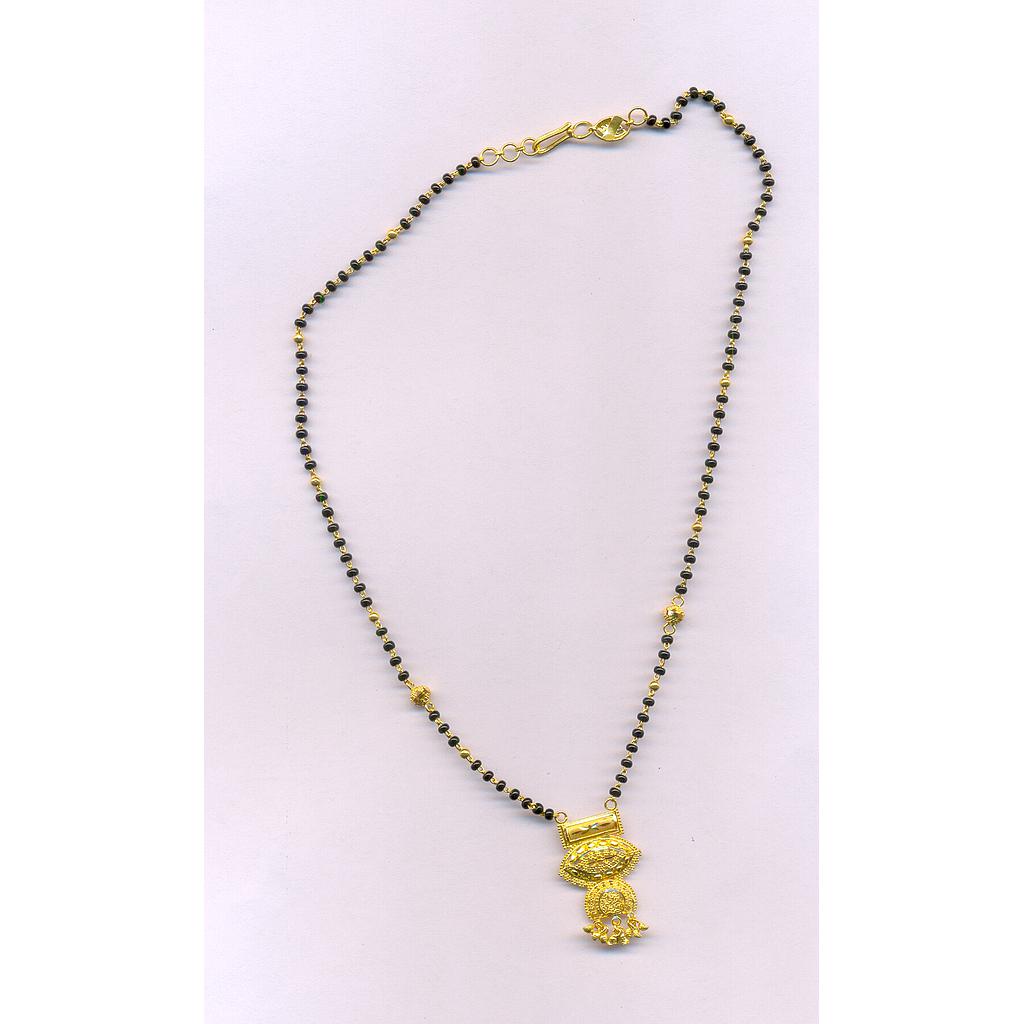GOLD MANGALSUTRA PLAIN FANCY