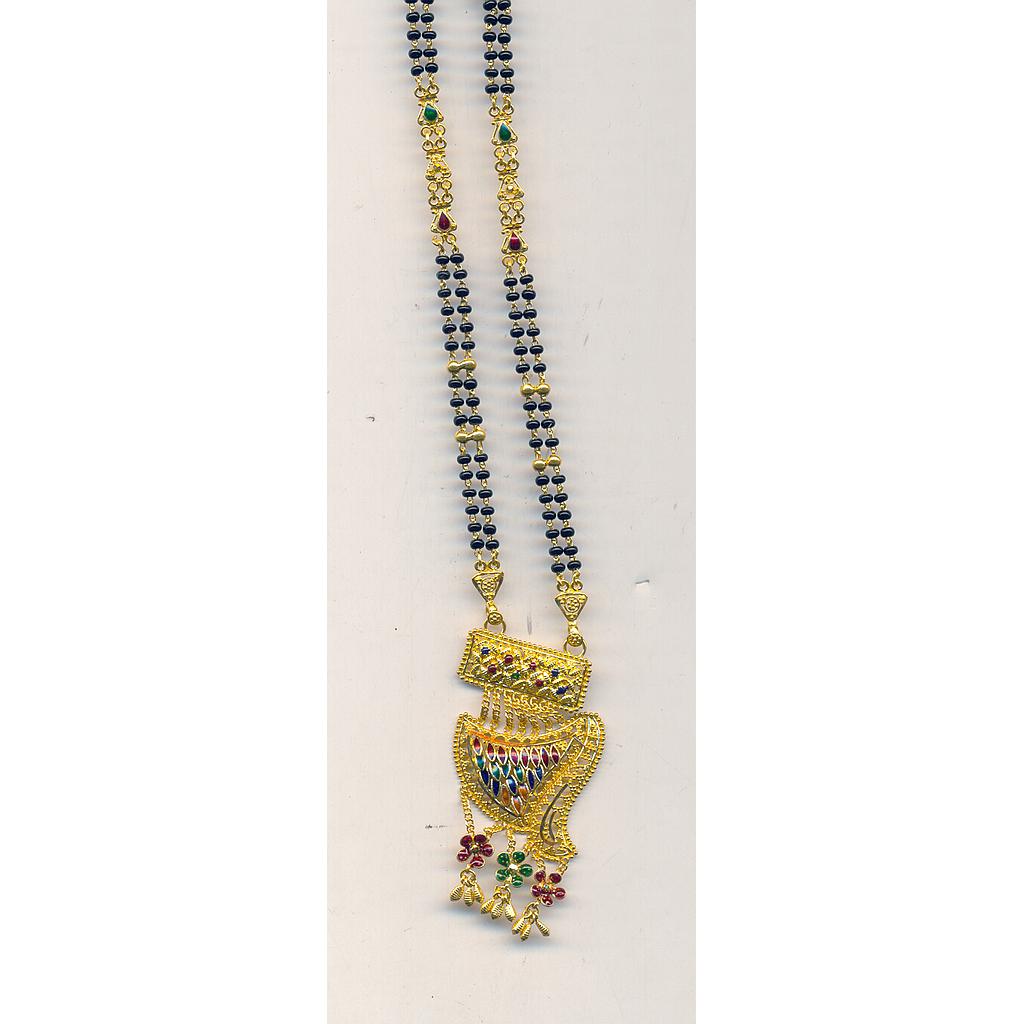 GOLD MANGALSUTRA PLAIN FANCY