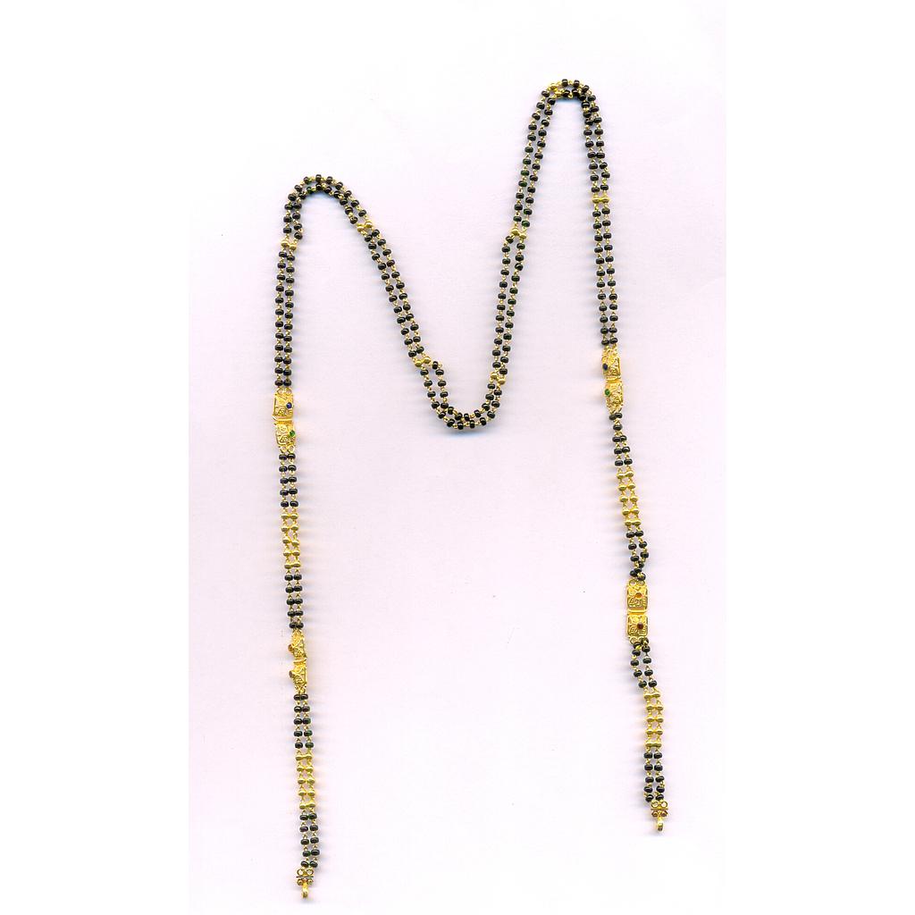 GOLD MANGALSUTRA PLAIN FANCY