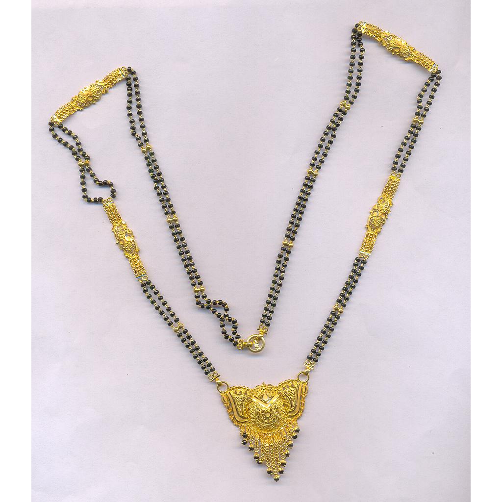 GOLD MANGALSUTRA PLAIN FANCY