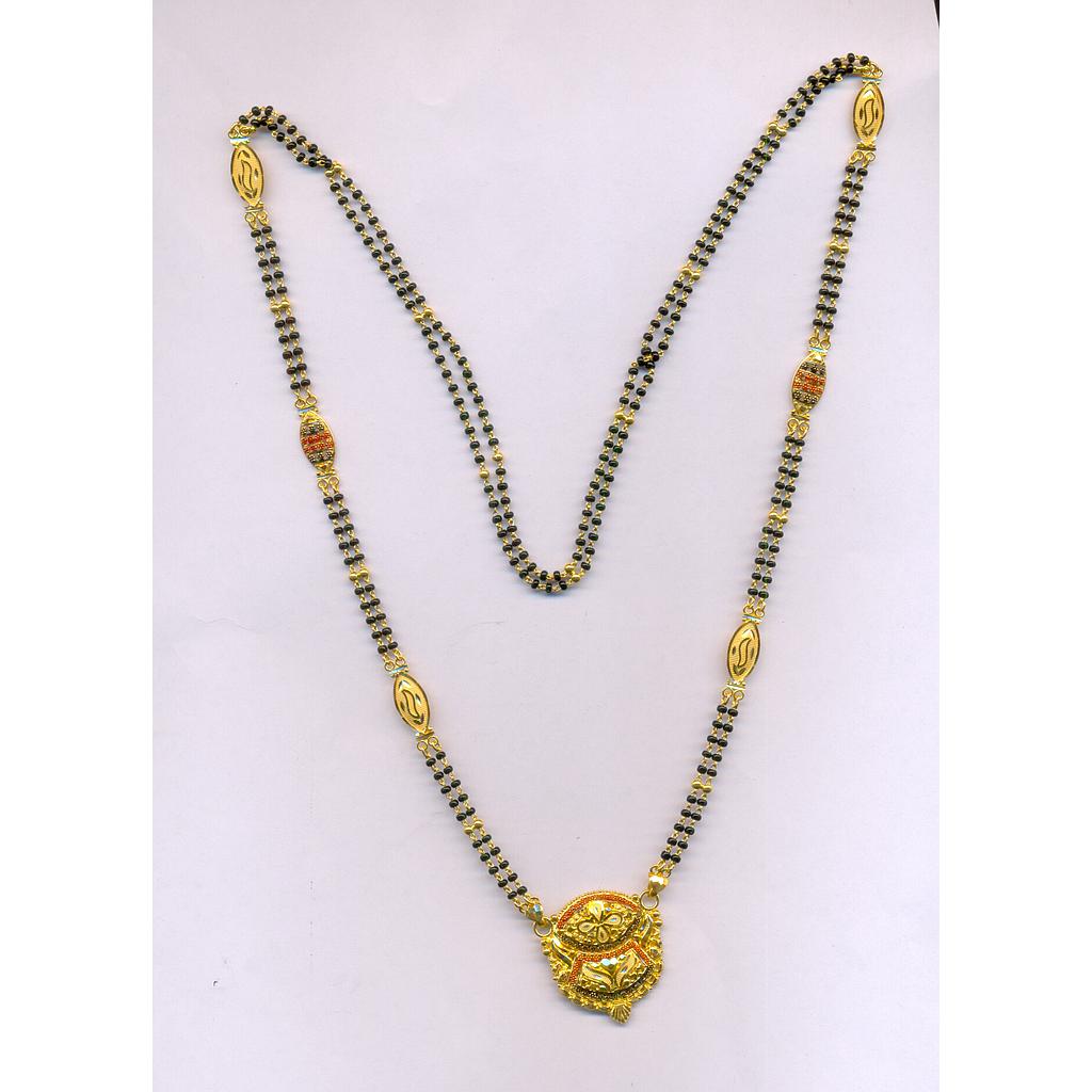 GOLD MANGALSUTRA PLAIN FANCY