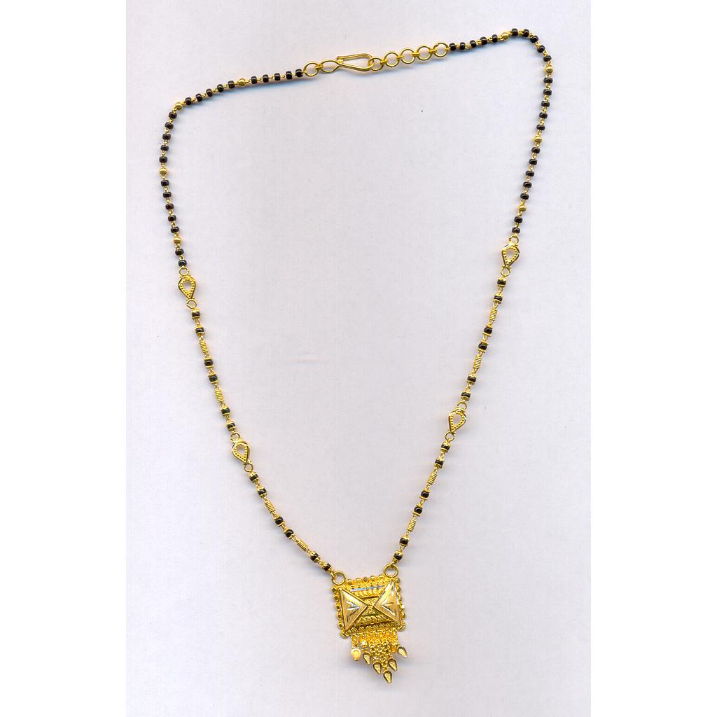 GOLD MANGALSUTRA PLAIN FANCY