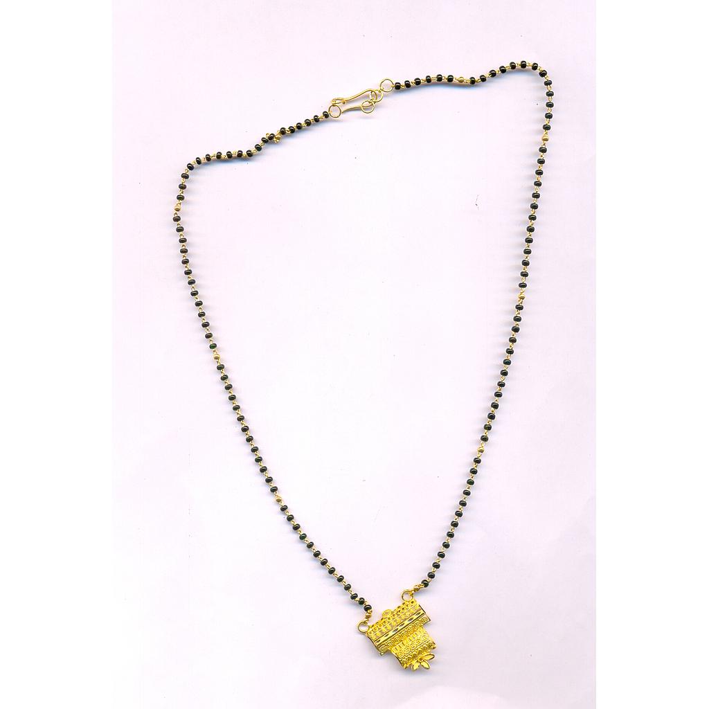 GOLD MANGALSUTRA PLAIN FANCY