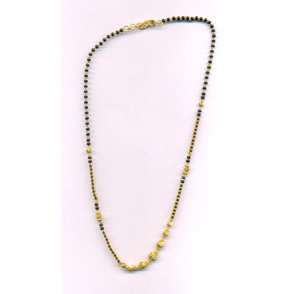GOLD MANGALSUTRA PLAIN FANCY