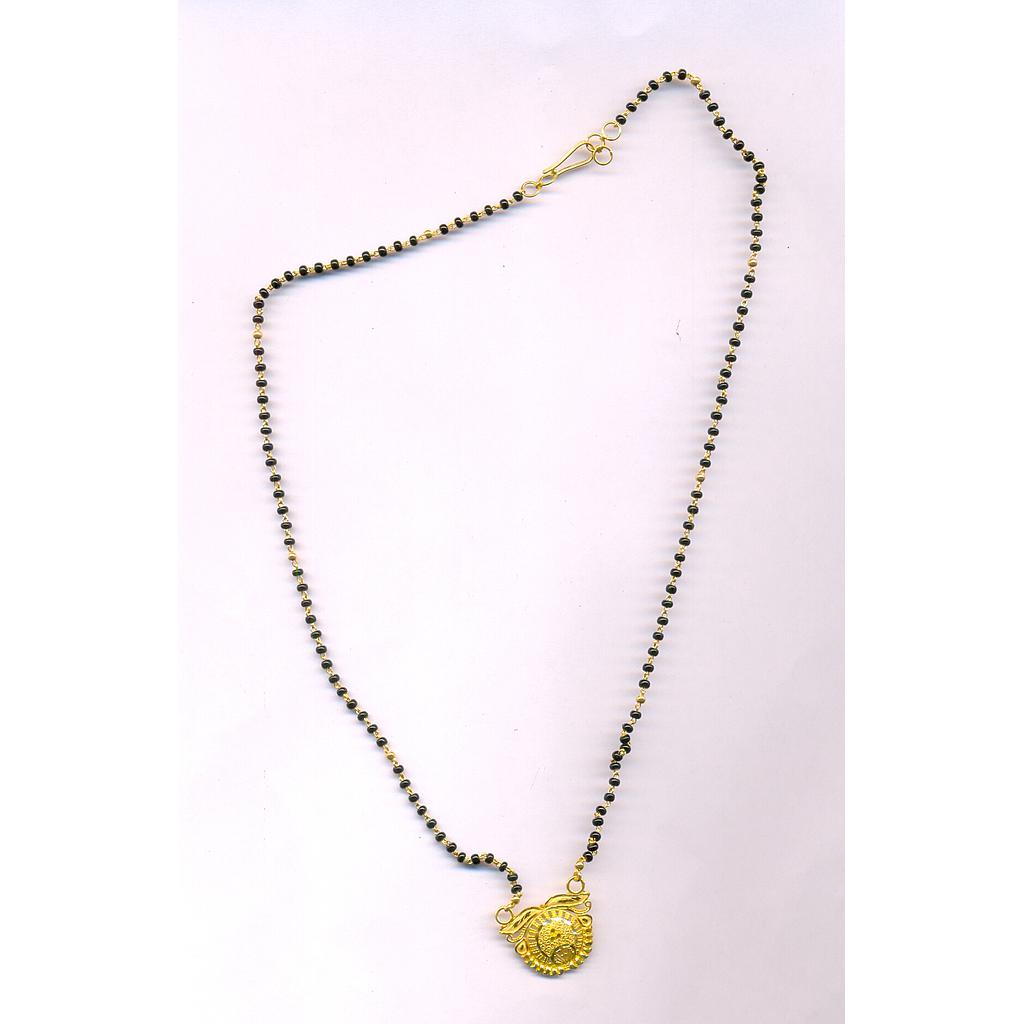 GOLD MANGALSUTRA PLAIN FANCY
