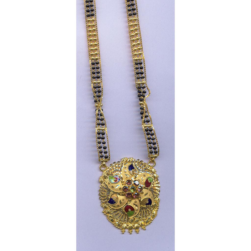 GOLD MANGALSUTRA PLAIN FANCY