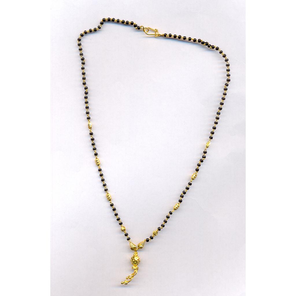 GOLD MANGALSUTRA PLAIN FANCY
