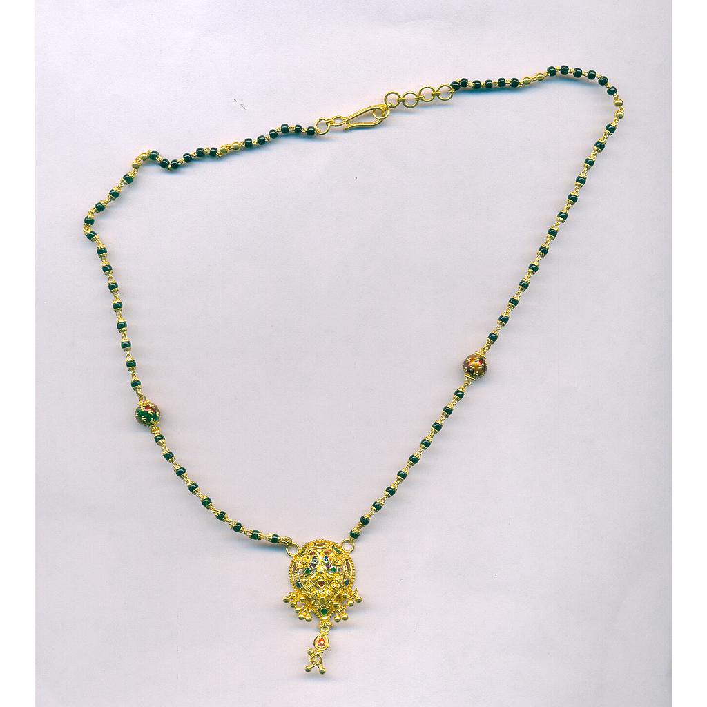 GOLD MANGALSUTRA PLAIN FANCY