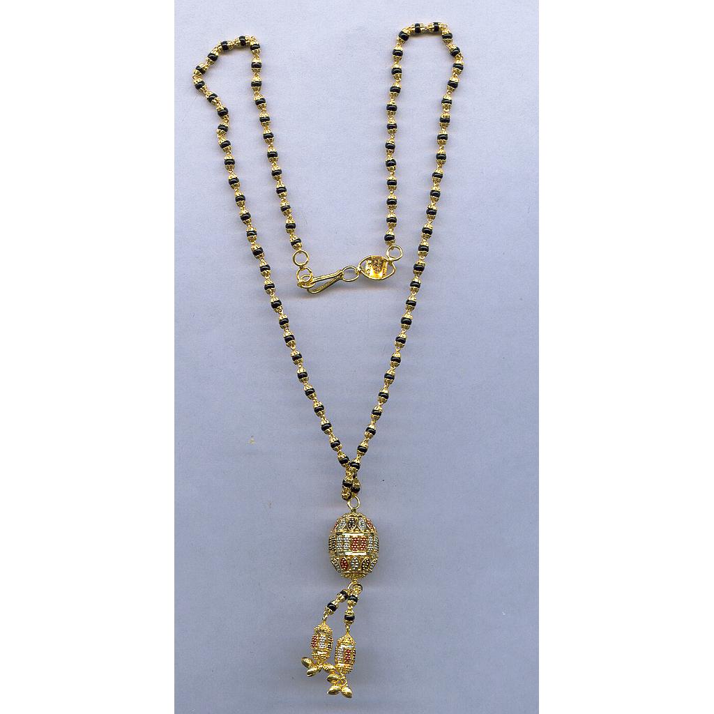 GOLD MANGALSUTRA PLAIN FANCY