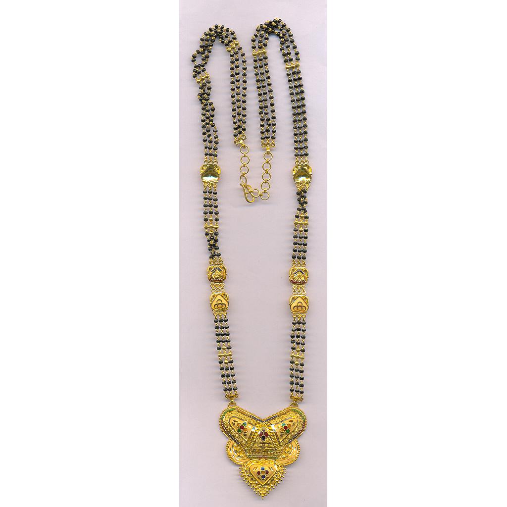 GOLD MANGALSUTRA PLAIN FANCY