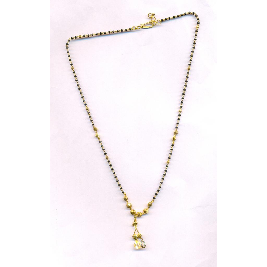 GOLD MANGALSUTRA PLAIN FANCY