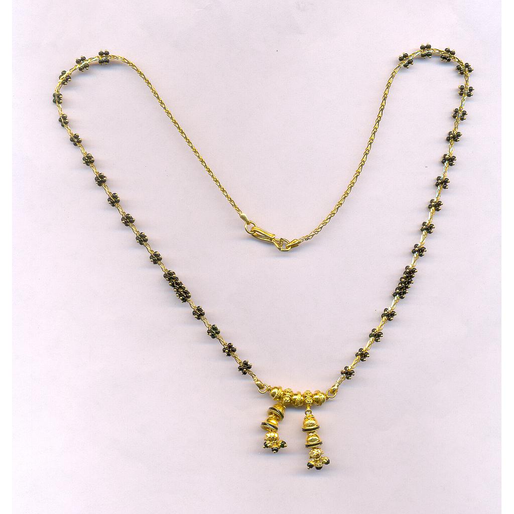 GOLD MANGALSUTRA PLAIN FANCY