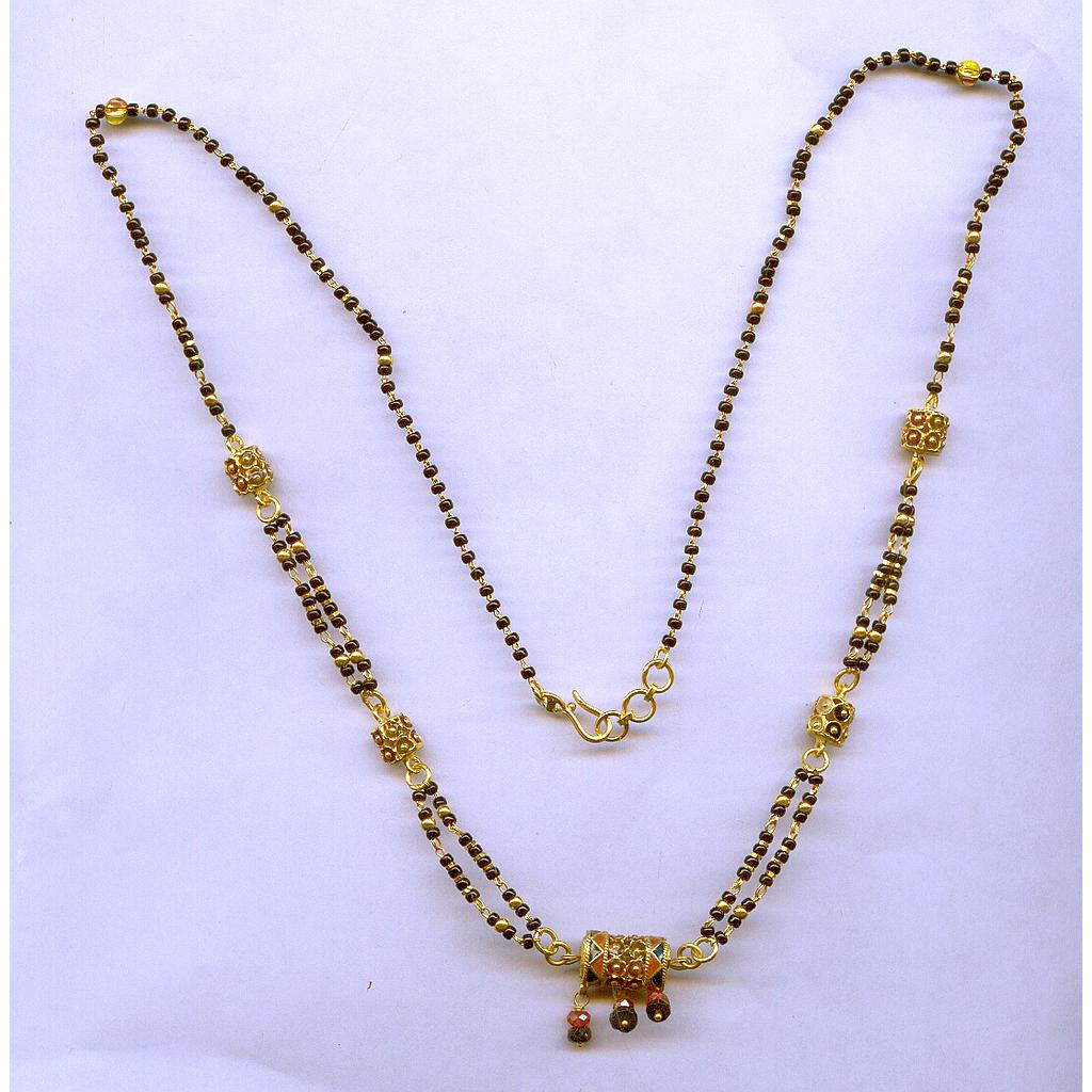 GOLD MANGALSUTRA PLAIN FANCY