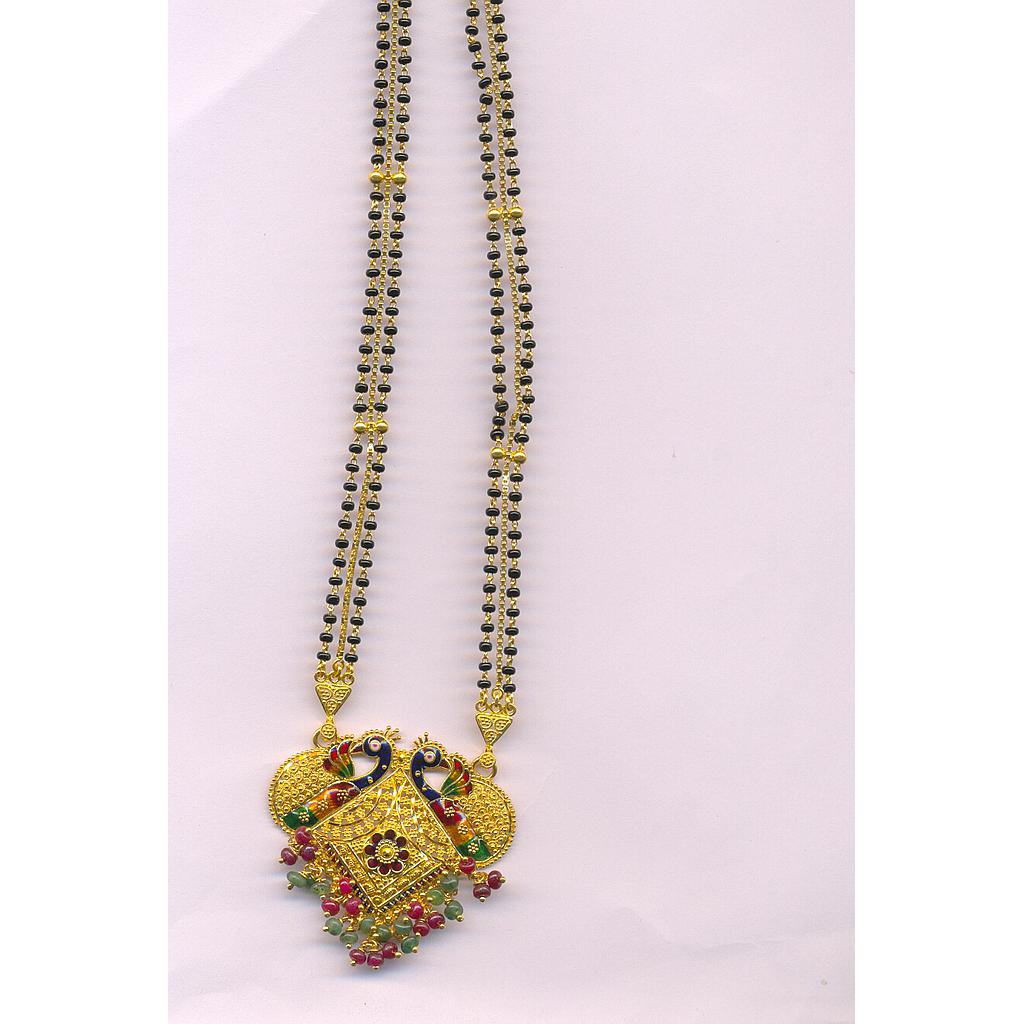 GOLD MANGALSUTRA PLAIN FANCY