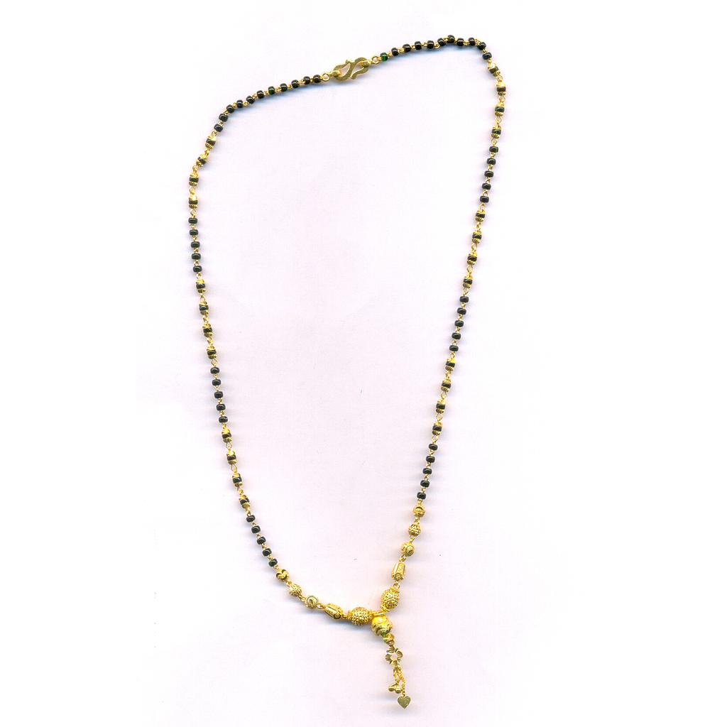GOLD MANGALSUTRA PLAIN FANCY